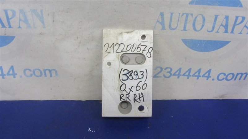 Кронштейн усилителя заднего бампера правый INFINITI QX60/JX35 12-20 2015 Внедорожник 3.5 85210-3JA0A Б/У