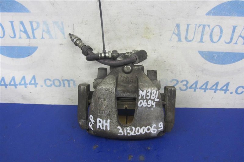 Запчасть суппорт тормозной передний правый MAZDA 3 BL 09-13 2012 Седан 2.0 BPYK-33-61XC Б/У Суппорт тормозной передний правый MAZDA 3 BL 09-13 2012 Седан 2.0 BPYK-33-61XC Б/У