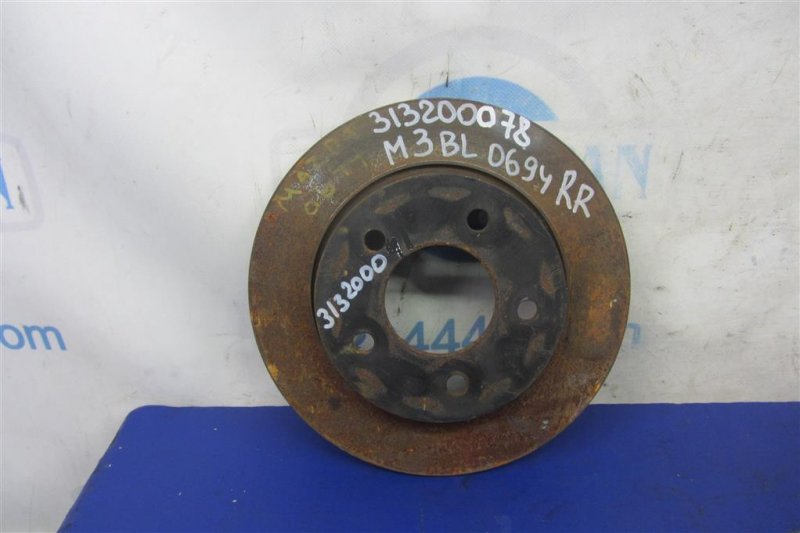 Тормозной диск задний MAZDA 3 BL 09-13 2012 Седан 2.0 C24Y-26-251D Б/У