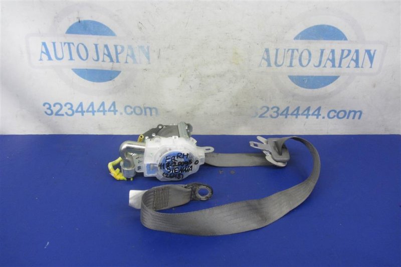 Ремень безопасности передний правый TOYOTA SIENNA 11-16 2014 Внедорожник 3.5 73210-08041-B1 Б/У