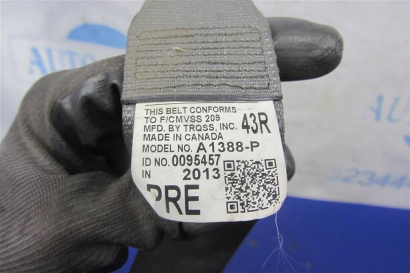 Ремень безопасности передний правый SIENNA 11-16 2014 Внедорожник 3.5