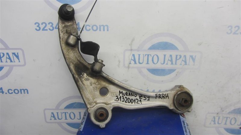 Запчасть рычаг передней подвески нижний передний правый NISSAN MURANO Z51 07-14 54500-1AA1A Б/У Рычаг передней подвески нижний передний правый NISSAN MURANO Z51 07-14 54500-1AA1A Б/У