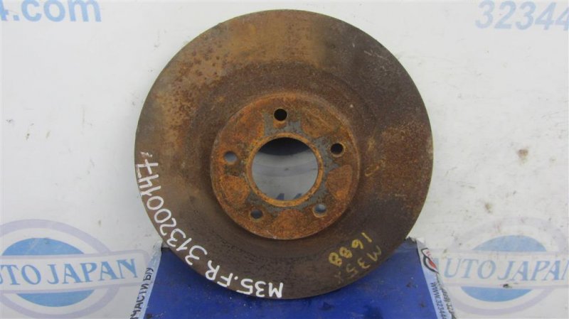 Тормозной диск передний INFINITI M35/M45 04-10 2007 Седан 3.5 VQ35DE 40206-EG000 Б/У