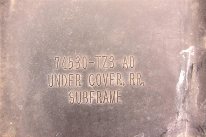 Защита днища TLX 14-17 2016 Седан 3.5