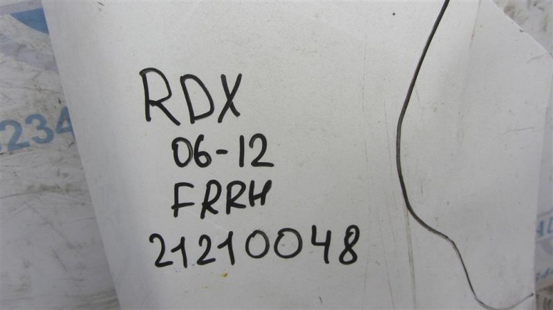 Крыло переднее переднее правое RDX 06-12 2011 Внедорожник 2.3