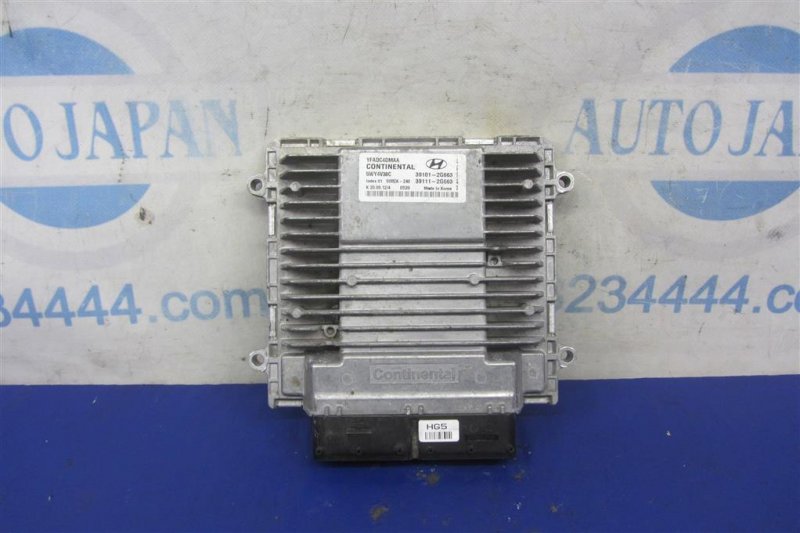 Блок управления двигателем HYUNDAI SONATA YF 10-14 2013 Седан 2.4 39111-2G663 Б/У