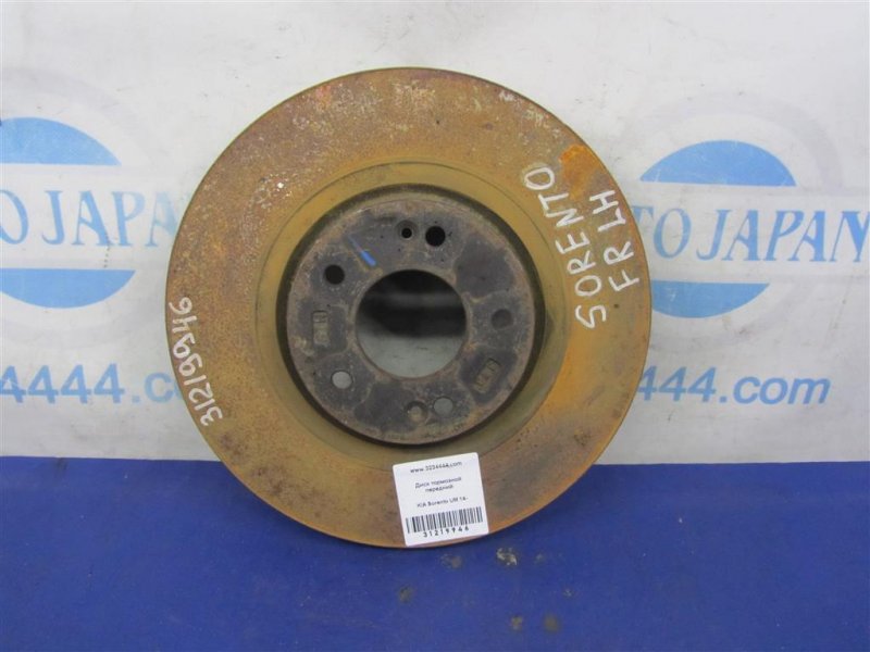 Тормозной диск передний KIA SORENTO UM 14- 51712-2W700 Б/У