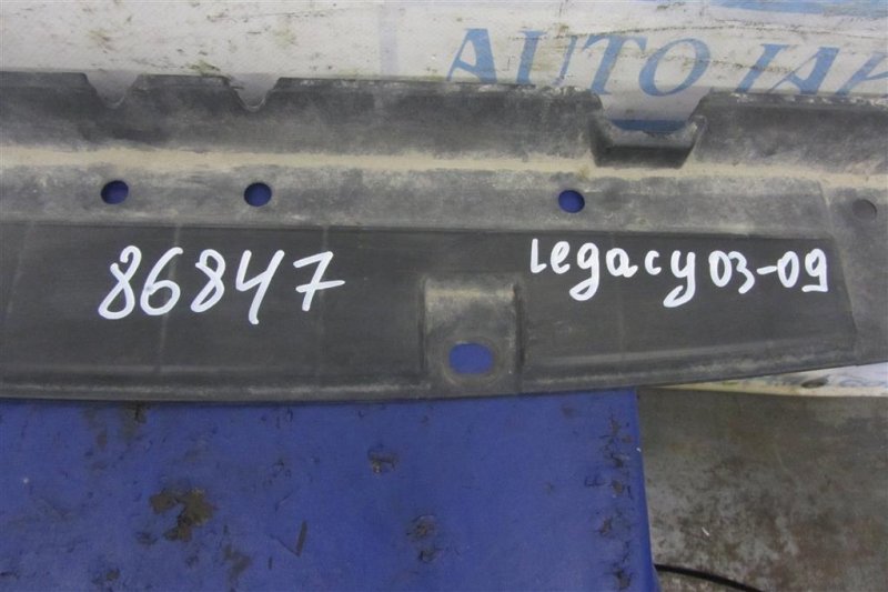 Защита переднего бампера передняя LEGACY 03-09 BL/BP