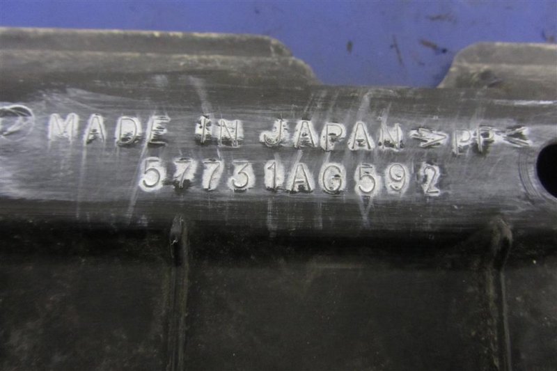 Защита переднего бампера передняя LEGACY 03-09 BL/BP