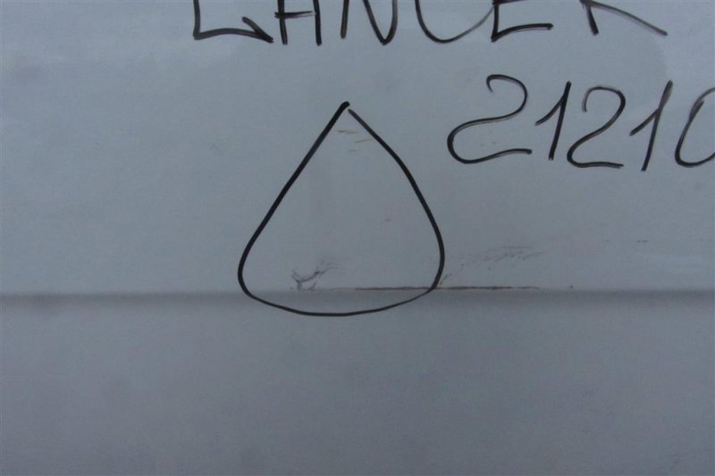 Дверь задняя правая LANCER X 10 07-15 2009 Седан 2.4