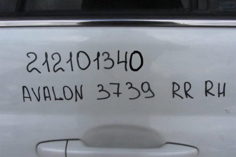 Дверь задняя правая AVALON 05-12 2005 GSX30 3.5 2GR-FE Дверь задняя правая AVALON 05-12 2005 GSX30 3.5 2GR-FE