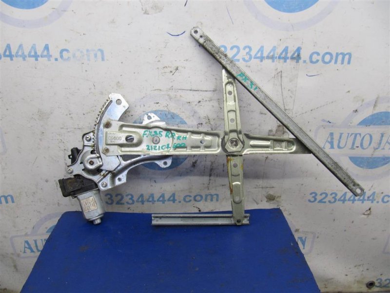 Стеклоподъемник задний правый INFINITI FX S50 03-08 2007 Внедорожник 3.5 82730-CM80A Б/У