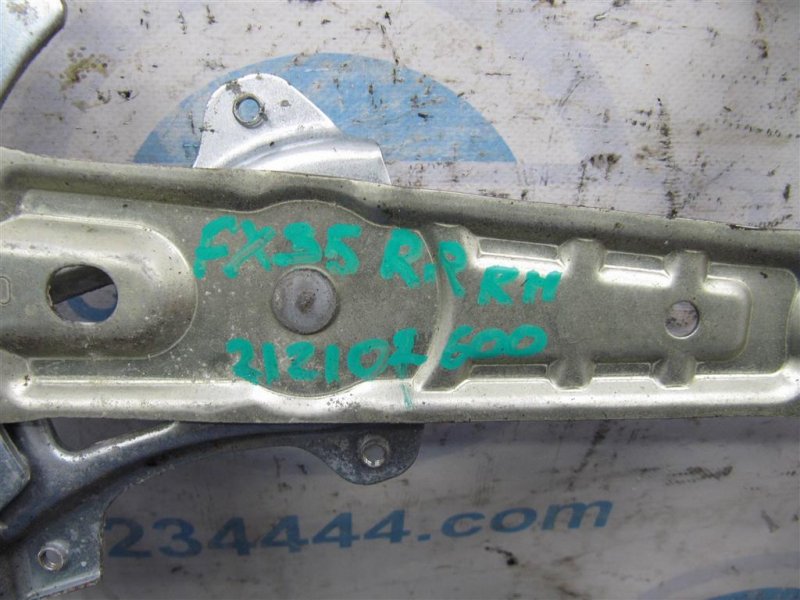 Стеклоподъемник задний правый FX S50 03-08 2007 Внедорожник 3.5