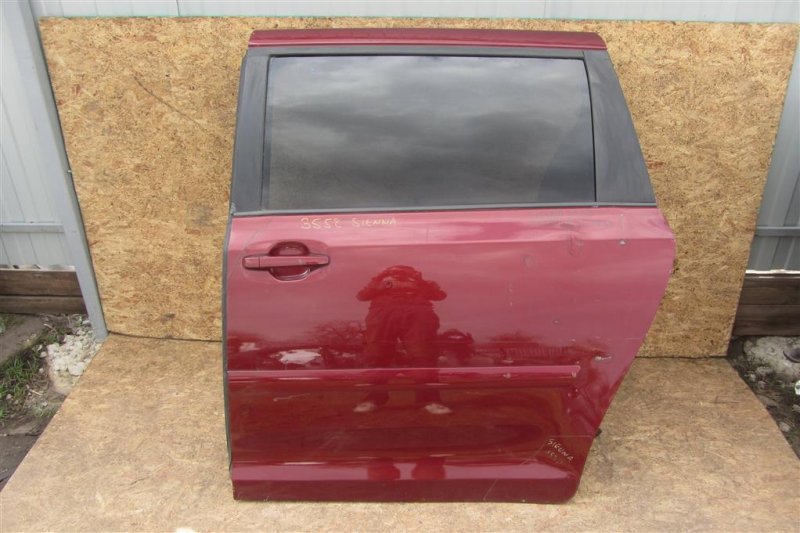 Дверь боковая сдвижная задняя левая TOYOTA SIENNA 11-16 2012 GSL30 3.5 2GR-FE 67004-08130 Б/У