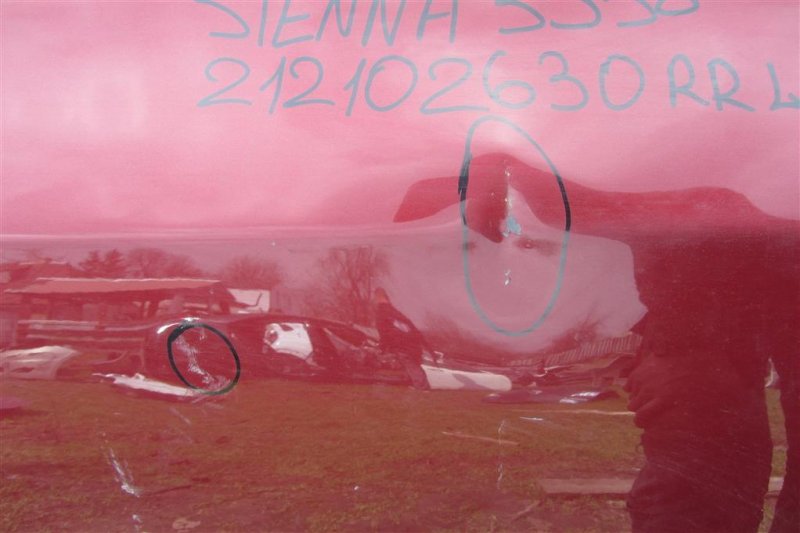 Дверь боковая сдвижная задняя левая SIENNA 11-16 2012 GSL30 3.5 2GR-FE