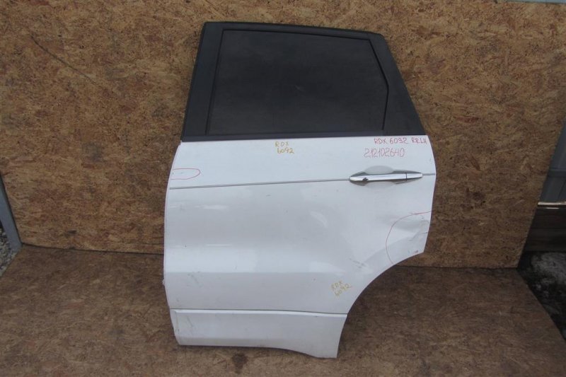 Дверь задняя левая ACURA RDX 06-12 2011 Внедорожник 2.3 67550-STK-A90ZZ Б/У