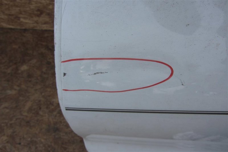 Дверь задняя левая RDX 06-12 2011 Внедорожник 2.3