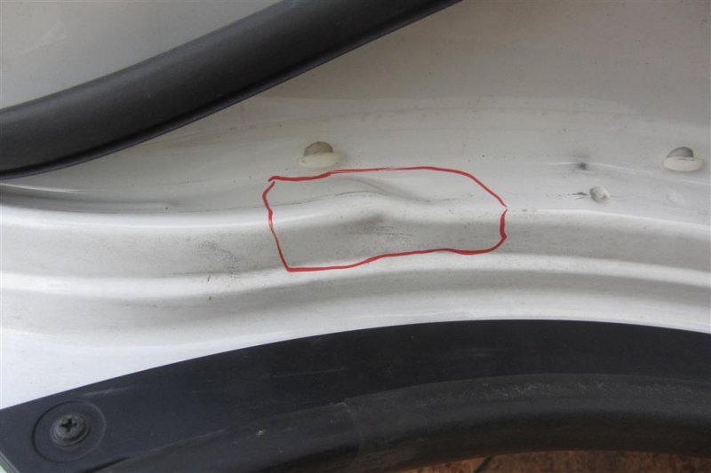 Дверь задняя левая RDX 06-12 2011 Внедорожник 2.3