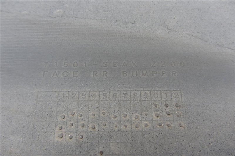 Бампер задний ACCORD CL7 / TSX 03-08 Бампер задний ACCORD CL7 / TSX 03-08