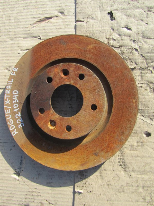 Тормозной диск передний NISSAN X-TRAIL/ROGUE T32 13-20 40206-4BA0A Б/У