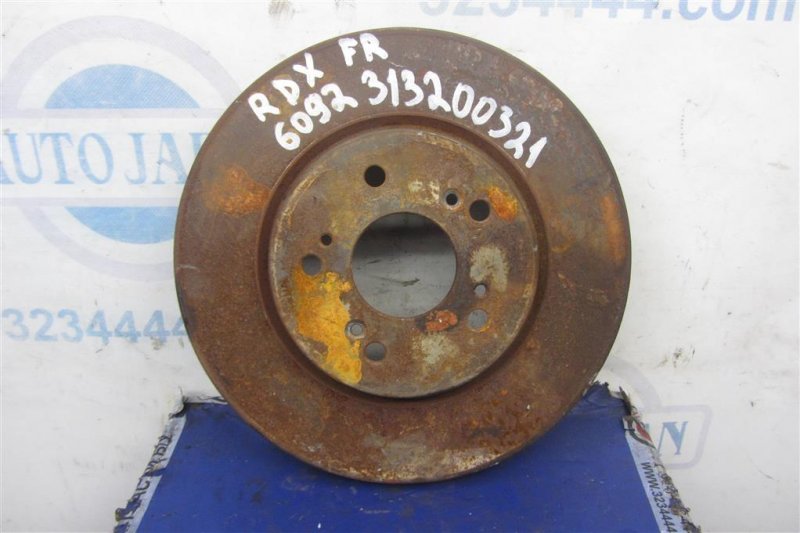 Тормозной диск передний ACURA RDX 06-12 2011 Внедорожник 2.3 45251-STK-A20 Б/У