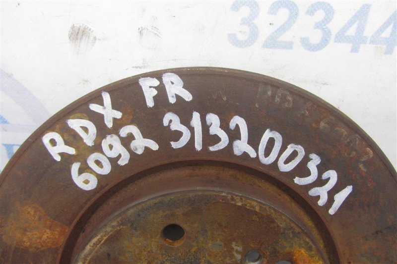 Тормозной диск передний RDX 06-12 2011 Внедорожник 2.3