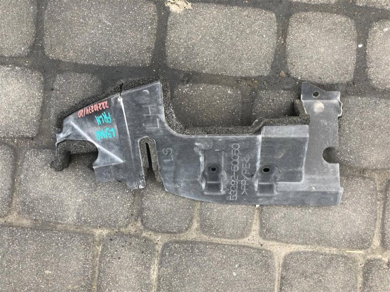 Дефлектор радиатора левый LEXUS LS460 06-12 53292-50050 Б/У