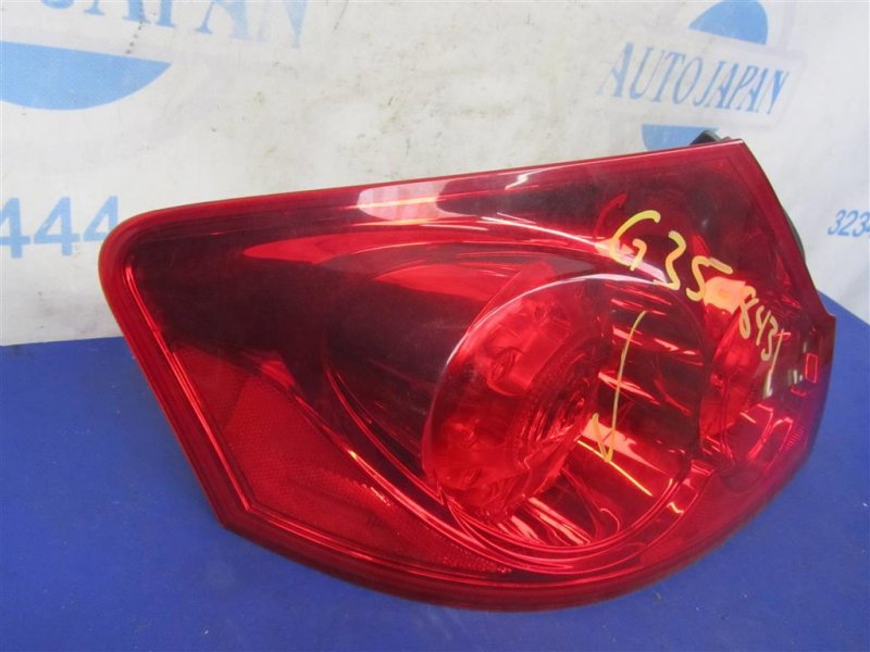 Фонарь наружный задний левый G25/G35/G37/Q40 06-14 2007 Седан 3.5 VQ35HR