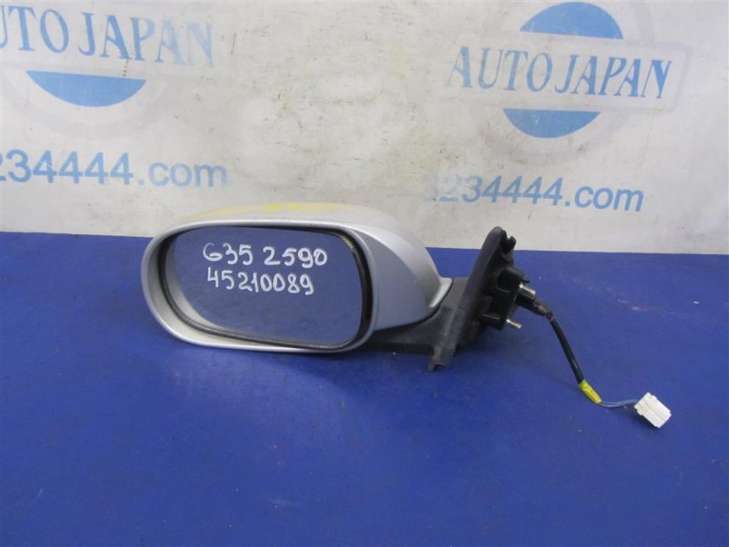 Зеркало левое INFINITI G35 03-07 K6302-AM605 Б/У