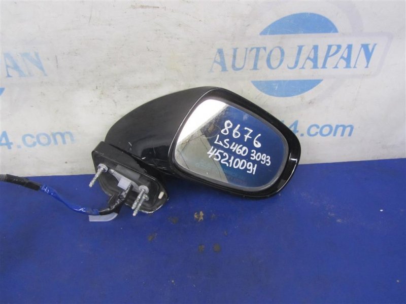 Зеркало правое LEXUS LS460 06-12 2006 Седан 4.6 87910-50550-C0 Б/У