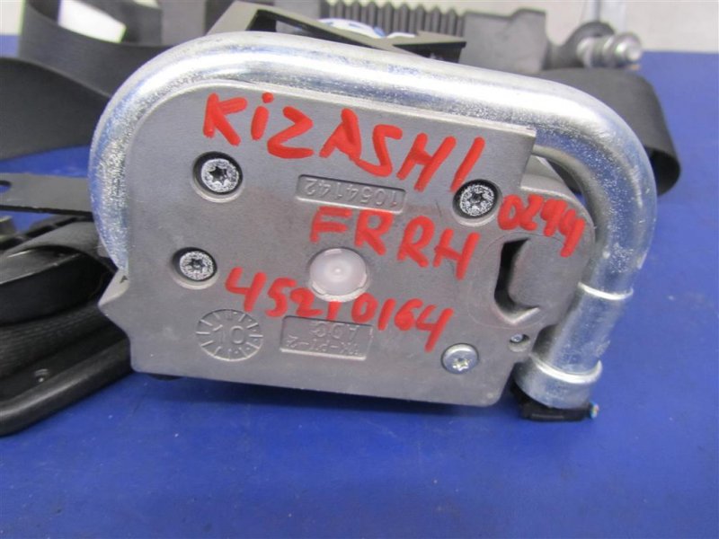 Ремень безопасности передний правый KIZASHI 09-14 2010 Седан 2.4