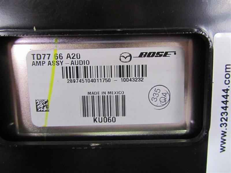 Усилитель звука CX-9 06-16 2010 Внедорожник 3.7