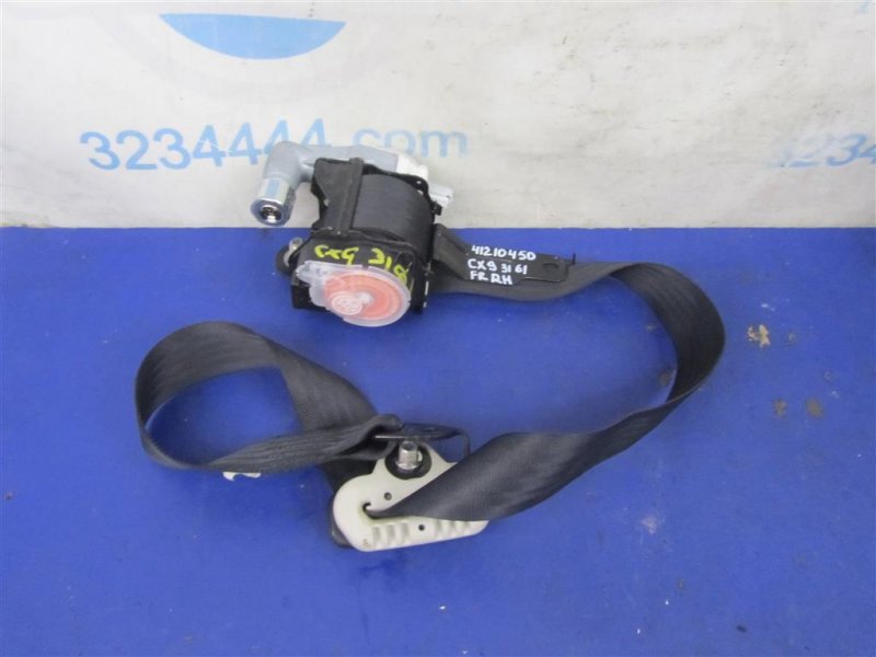 Ремень безопасности передний правый MAZDA CX-9 06-16 2010 Внедорожник 3.7 TDY1-57-L3075 Б/У