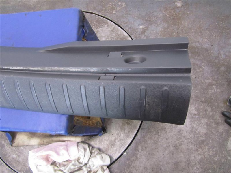 Накладка на порог багажника TUCSON TL 15-20