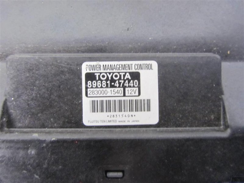 Блок управления бортовой сети TOYOTA PRIUS - 30 09-17 ZVW30 1.8 2ZRFXE