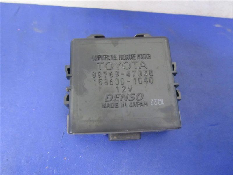 Запчасть блок управления дав.в шинах TOYOTA PRIUS - 30 09-17 2013 ZVW30 1.8 2ZRFXE 89769-47030 Б/У Блок управления дав.в шинах TOYOTA PRIUS - 30 09-17 2013 ZVW30 1.8 2ZRFXE 89769-47030 Б/У