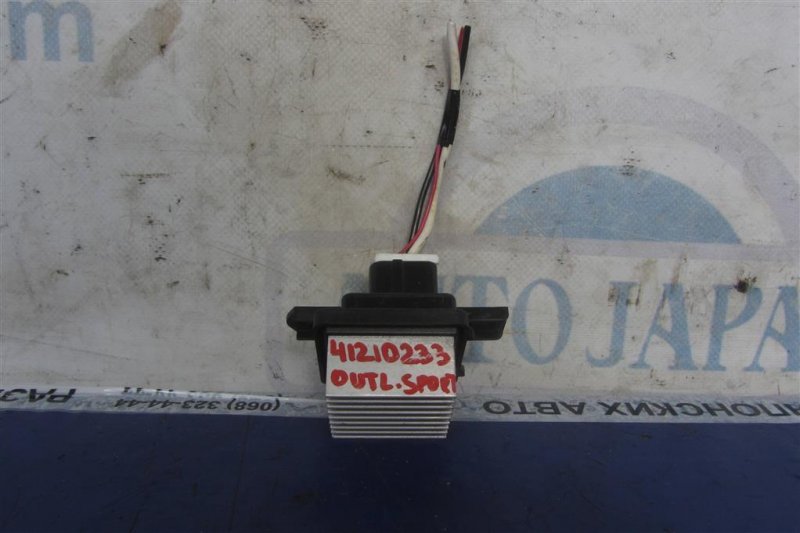 Резистор печки MITSUBISHI ASX / OUTLANDER SPORT 10-21 2015 Внедорожник 2.0 7802A240 Б/У