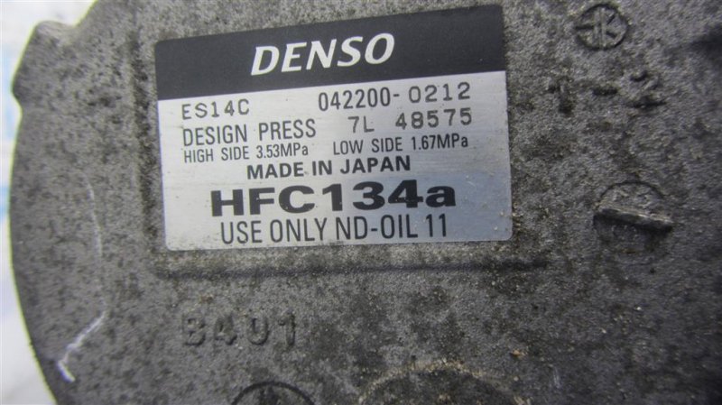 Компрессор кондиционера TOYOTA PRIUS - 30 09-17 ZVW30 1.8 2ZRFXE