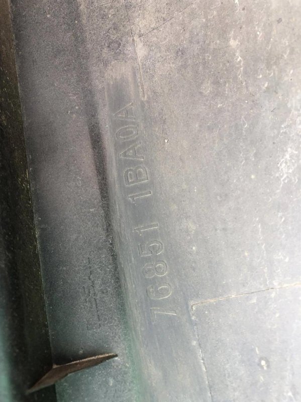 Накладка порога наружная левая EX35(37) 07-12 2008 Внедорожник 3.5 VQ35HR