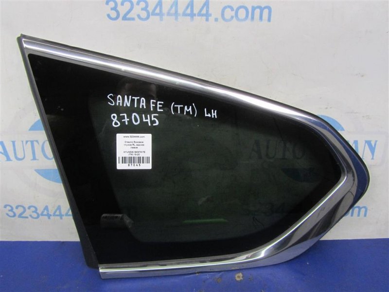 Стекло в кузов заднее левое HYUNDAI SANTA FE (TM) 18-23 87810-S1100 Б/У