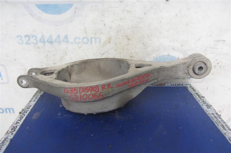 Рычаг задней подвески поперечный нижний задний левый INFINITI G35 03-07 551B0-AL500 Б/У