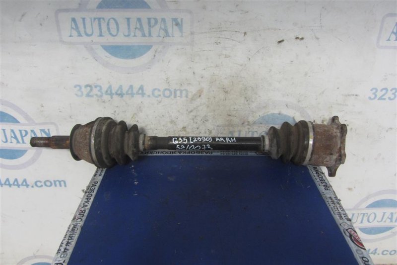 Привод задний задний правый INFINITI G35 03-07 39601-AR400 Б/У