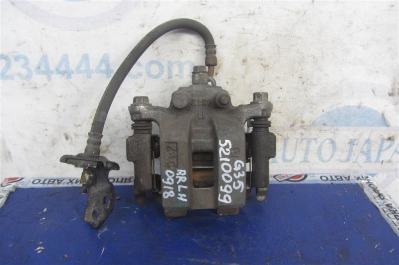 Суппорт тормозной задний левый INFINITI G25/G35/G37/Q40 06-14 2007 Седан 3.5 VQ35HR 44011-EG50C Б/У