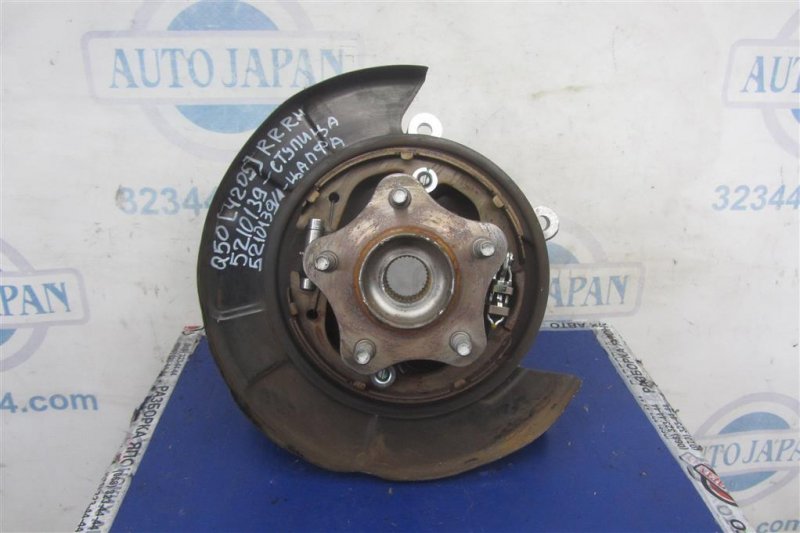 Запчасть цапфа задняя правая INFINITI Q50 15-20 2016 Седан 3.0 VR30DDTT 43018-5CA0A Б/У Цапфа задняя правая INFINITI Q50 15-20 2016 Седан 3.0 VR30DDTT 43018-5CA0A Б/У