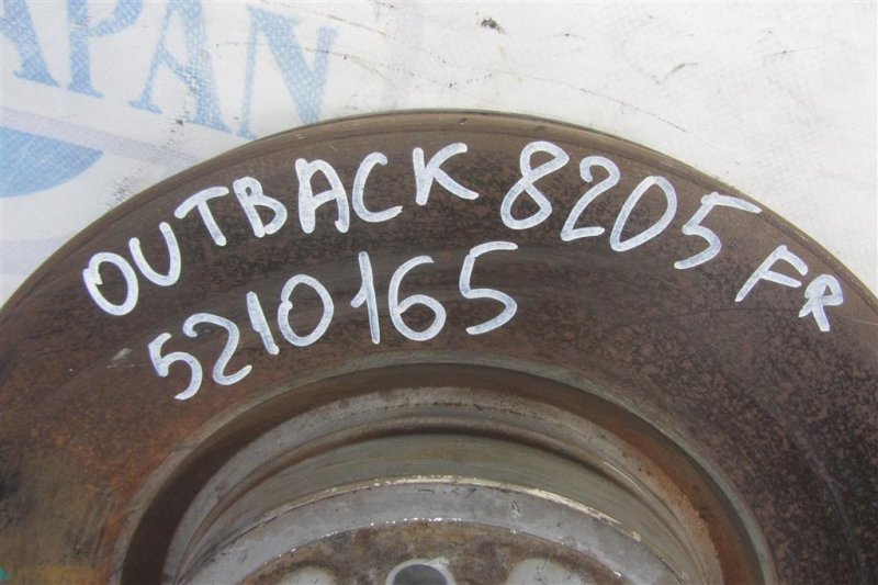 Тормозной диск передний OUTBACK 09-14 BR 2011 Внедорожник 3.6 EZ36
