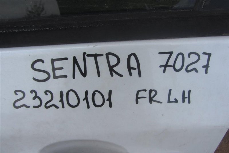 Дверь передняя левая SENTRA (B16) 06–12 Дверь передняя левая SENTRA (B16) 06–12