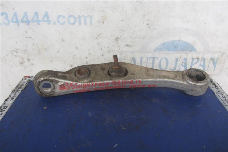 Рычаг передней подвески нижний передний левый INFINITI G35 03-07 2006 Седан 3.5 54501-AL801 Б/У
