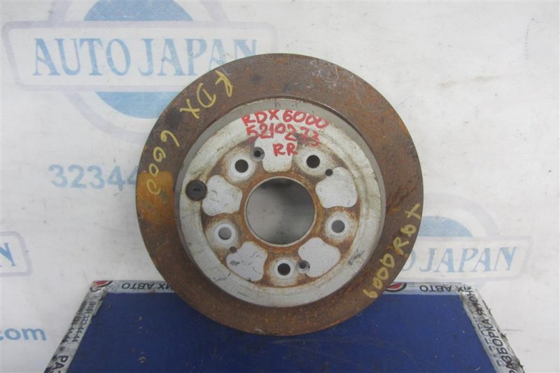 Тормозной диск задний ACURA RDX 12-19 2014 Внедорожник 3.5 42510-TX4-A02 Б/У