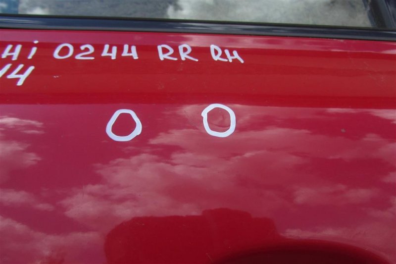 Дверь задняя правая KIZASHI 09-14 2010 Седан 2.4