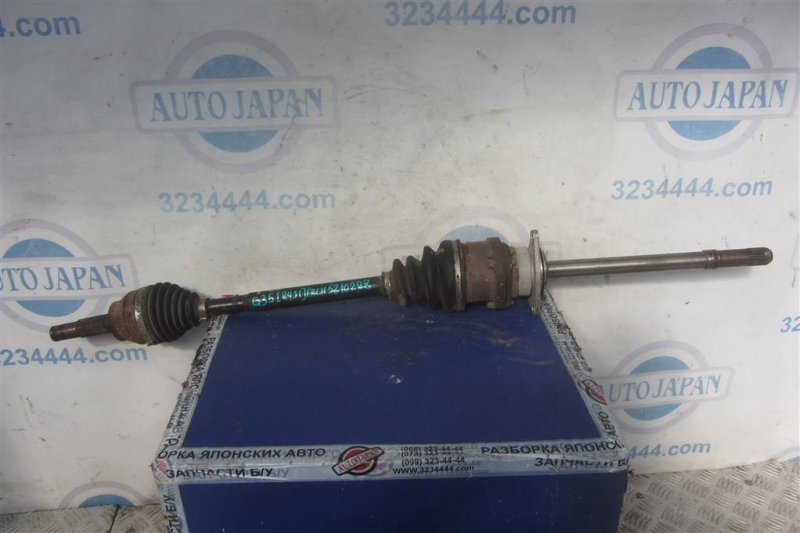 Привод передний левый INFINITI G25/G35/G37/Q40 06-14 2007 Седан 3.5 VQ35HR 39101-JK500 Б/У